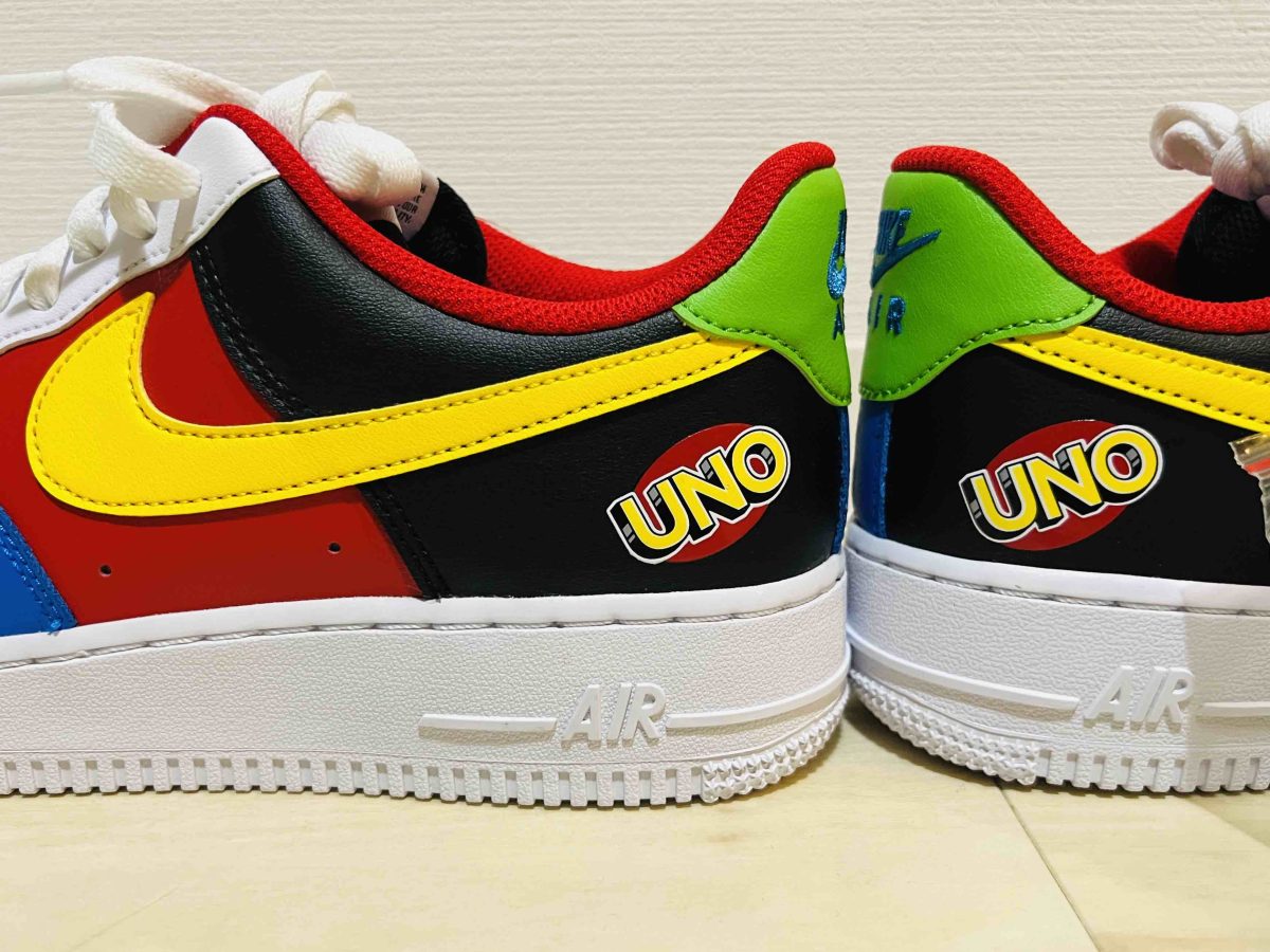 ナイキ　エアフォース1 UNO 画像
